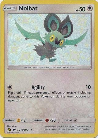 Noibat – SV43/SV94 – Shiny Rare