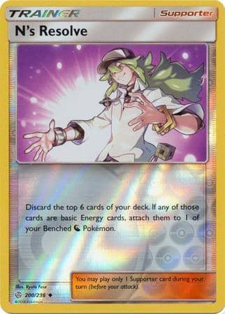 N’s Resolve – 200/236 – Uncommon Reverse Holo
