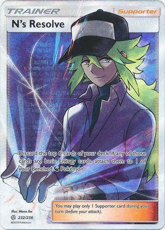 N’s Resolve – 232/236 – Full Art Ultra Rare