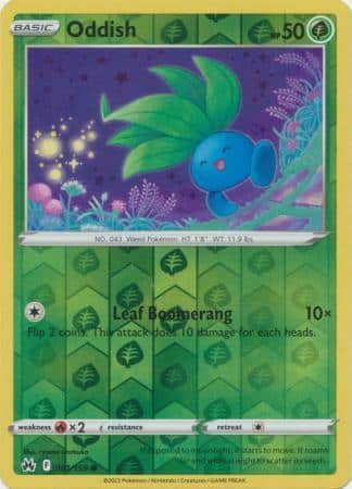 Oddish – 001/159 – Common Reverse Holo