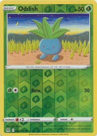 [ESP] Oddish - 001/196 - Common Reverse Holo