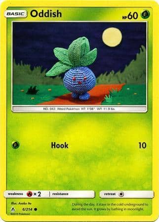 Oddish – 6/214 – Common
