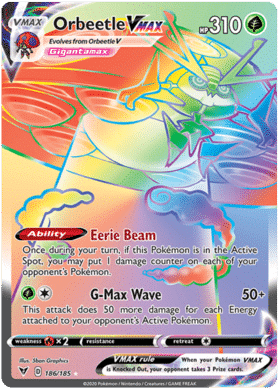 Orbeetle VMAX – 186/185 – Hyper Rare