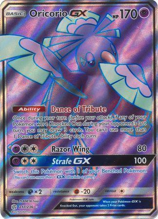 Oricorio GX – 217/236 – Full Art Ultra Rare