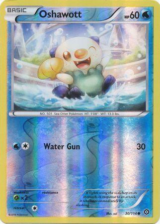 Oshawott – 30/114 – Common Reverse Holo