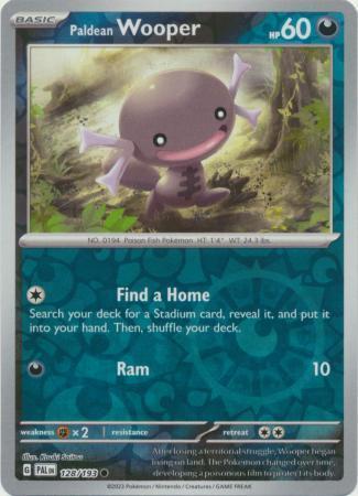 Paldean Wooper – 128/193 – Common Reverse Holo