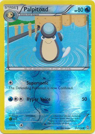 Palpitoad – 35/124 – Uncommon Reverse Holo