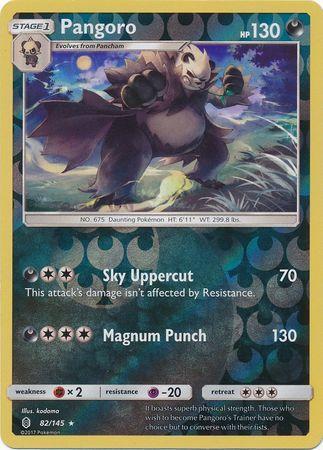 Pangoro - 82/145 - Rare Reverse Holo