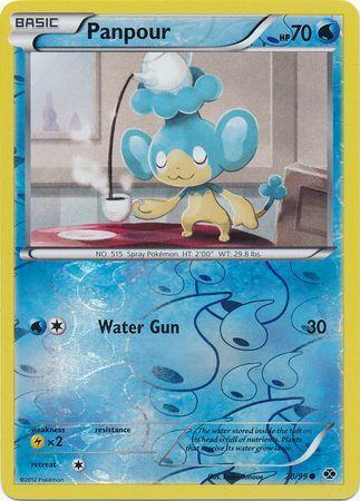 Panpour – 28/99 – Common Reverse Holo