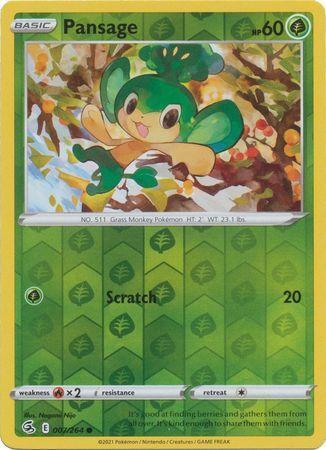 Pansage - 007/264 - Common Reverse Holo