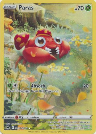 Paras – GG32/GG70 – Holo Rare