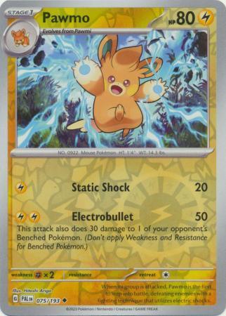 Pawmo – 075/193 – Uncommon Reverse Holo
