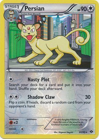 Persian – 81/99 – Rare Reverse Holo