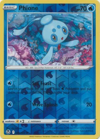 Phione – 045/195 – Rare Reverse Holo