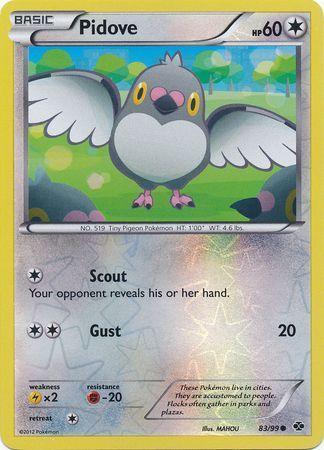 Pidove – 83/99 – Common Reverse Holo