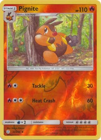 Pignite – 32/236 – Uncommon Reverse Holo
