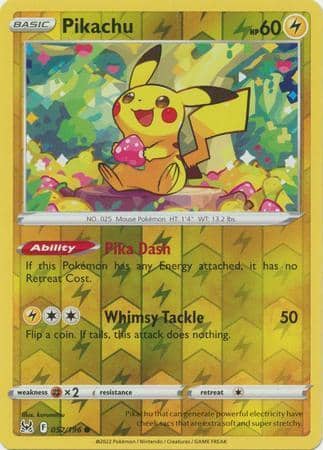 Pikachu – 052/196 – Common Reverse Holo