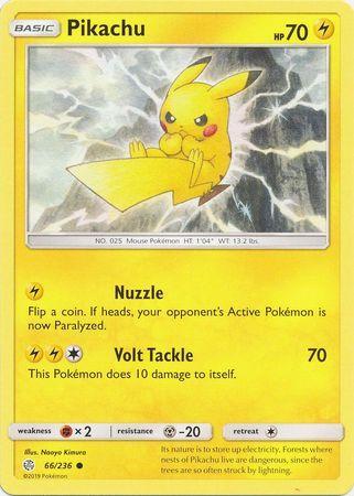 Pikachu – 66/236 – Common