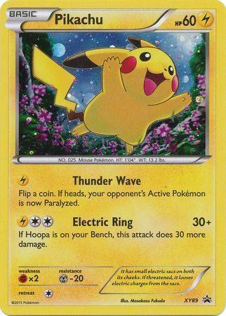 Pikachu – XY89 – Holo Rare Promo