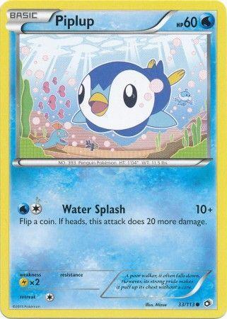 Piplup – 33/113 – Common