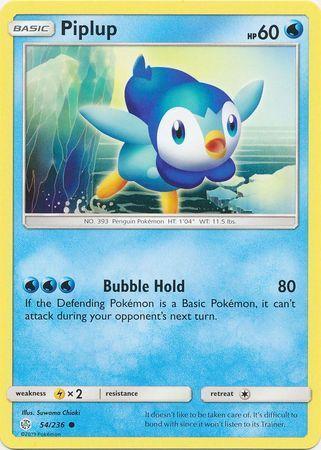 Piplup – 54/236 – Common
