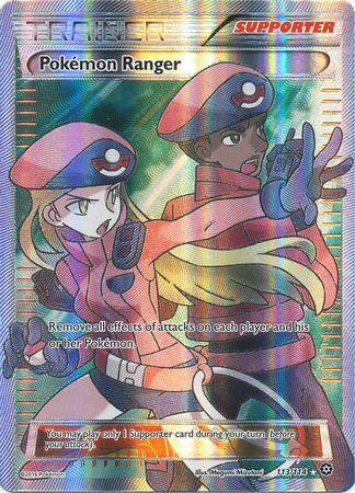 Pokemon Ranger - 113/114 - Full Art Ultra Rare - Playset