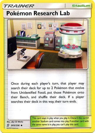 Pokemon Research Lab - 205/236 - Uncommon