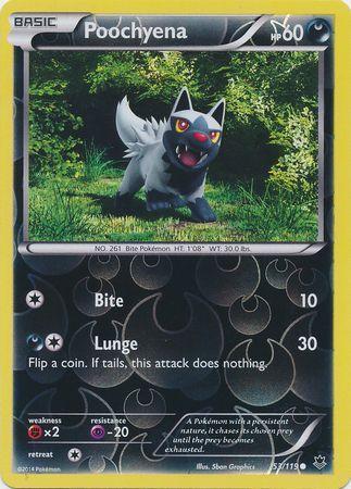 Poochyena – 53/119 – Common Reverse Holo
