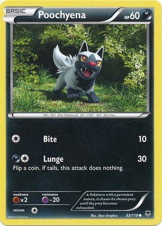 Poochyena – 53/119 – Common
