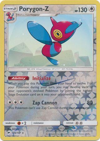 Porygon-Z – 105/147 – Holo Rare Reverse Holo