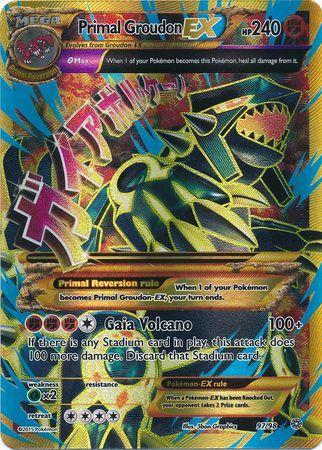 Primal Groudon EX – 97/98 – Ultra Rare