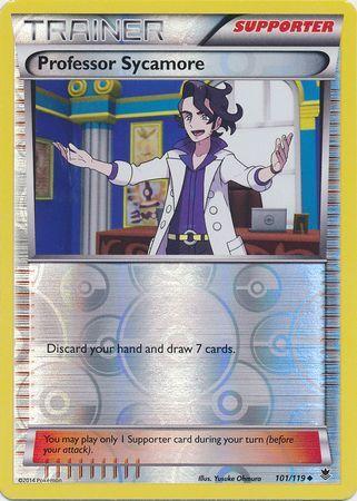 Professor Sycamore – 101/119 – Uncommon Reverse Holo
