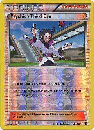 Psychic’s Third Eye – 108/122 – Uncommon Reverse Holo