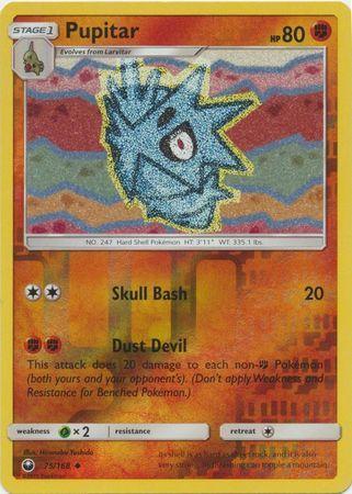 Pupitar – 75/168 – Uncommon Reverse Holo