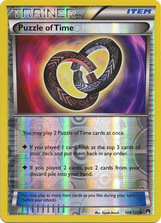 Puzzle of Time – 109/122 – Uncommon Reverse Holo