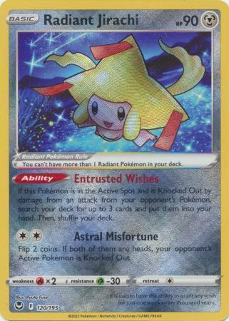 Radiant Jirachi – 120/195 – Radiant Rare