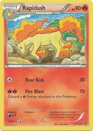 Rapidash – 17/114 – Uncommon