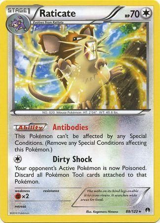Raticate – 88/122 – Rare