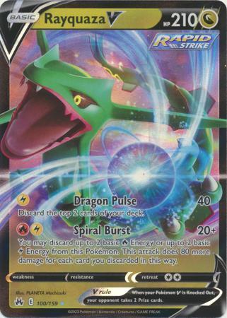 Rayquaza V – 100/159 – Ultra Rare