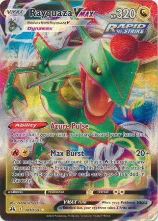 Rayquaza VMAX – 101/159 – Ultra Rare
