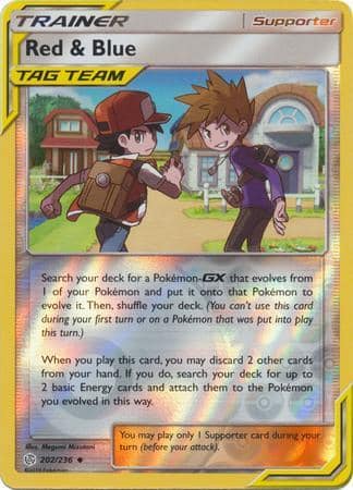 Red – Blue – 202/236 – Uncommon Reverse Holo