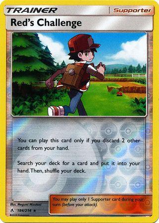 Red’s Challenge – 184/214 – Holo Rare Reverse Holo