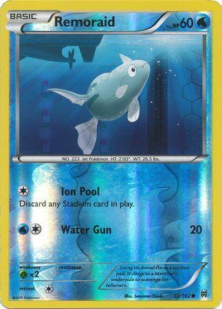 Remoraid – 32/162 – Common Reverse Holo