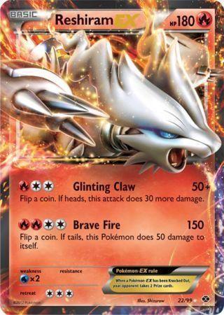 Reshiram EX – 22/99 – Ultra Rare