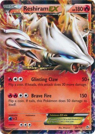 Reshiram EX – 29/113 – Ultra Rare