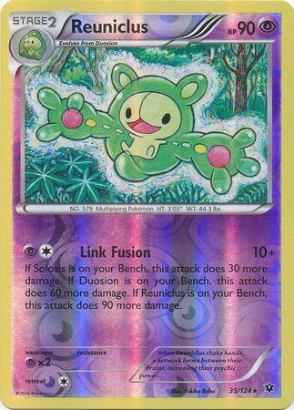 Reuniclus – 35/124 – Rare Reverse Holo