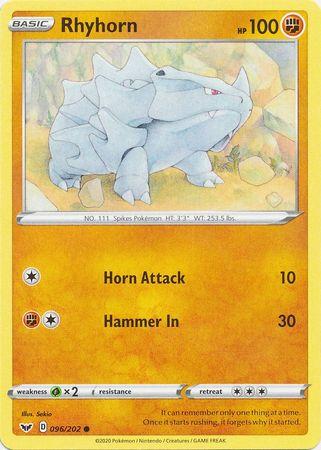 Rhyhorn - 096/202 - Common