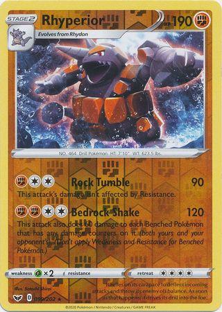 [ESP] Rhyperior - 099/202 - Holo Rare Reverse Holo