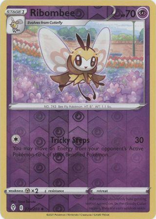 Ribombee - 79/203 - Uncommon Reverse Holo