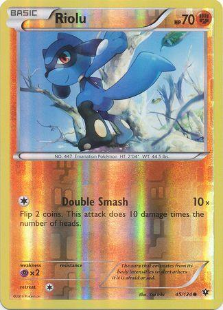 Riolu – 45/124 – Common Reverse Holo